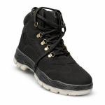 CTR OD-4 Black Trekking Shoes for Men & Women | High Ankle Anti-Skid Hiking Shoes | Black