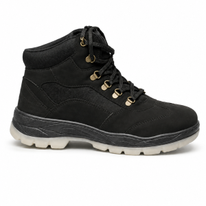 CTR OD-4 High Ankle Trekking Shoes for | Black | Men & Women | Hiking & Outdoor Boots