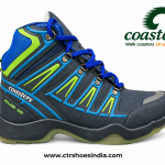 CTR RUB-50 High Ankle Trekking Shoes – Water Resistant, Anti-Skid Hiking & Outdoor Boots | Black