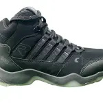 CTR RUB 600 High Ankle Trekking Shoes – Lightweight Anti-Slip Hiking Shoes for Men & Women | Black